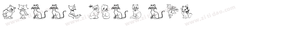 Kitty Cats TFB字体转换
